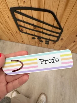 Marcapáginas personalizado · Rainbow