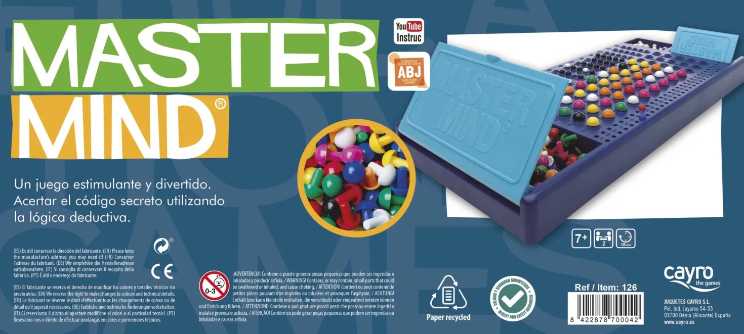 Master Mind Colores · Cayro
