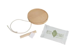 Medallón Huella de recuerdo de Madera · Petit Artichaut