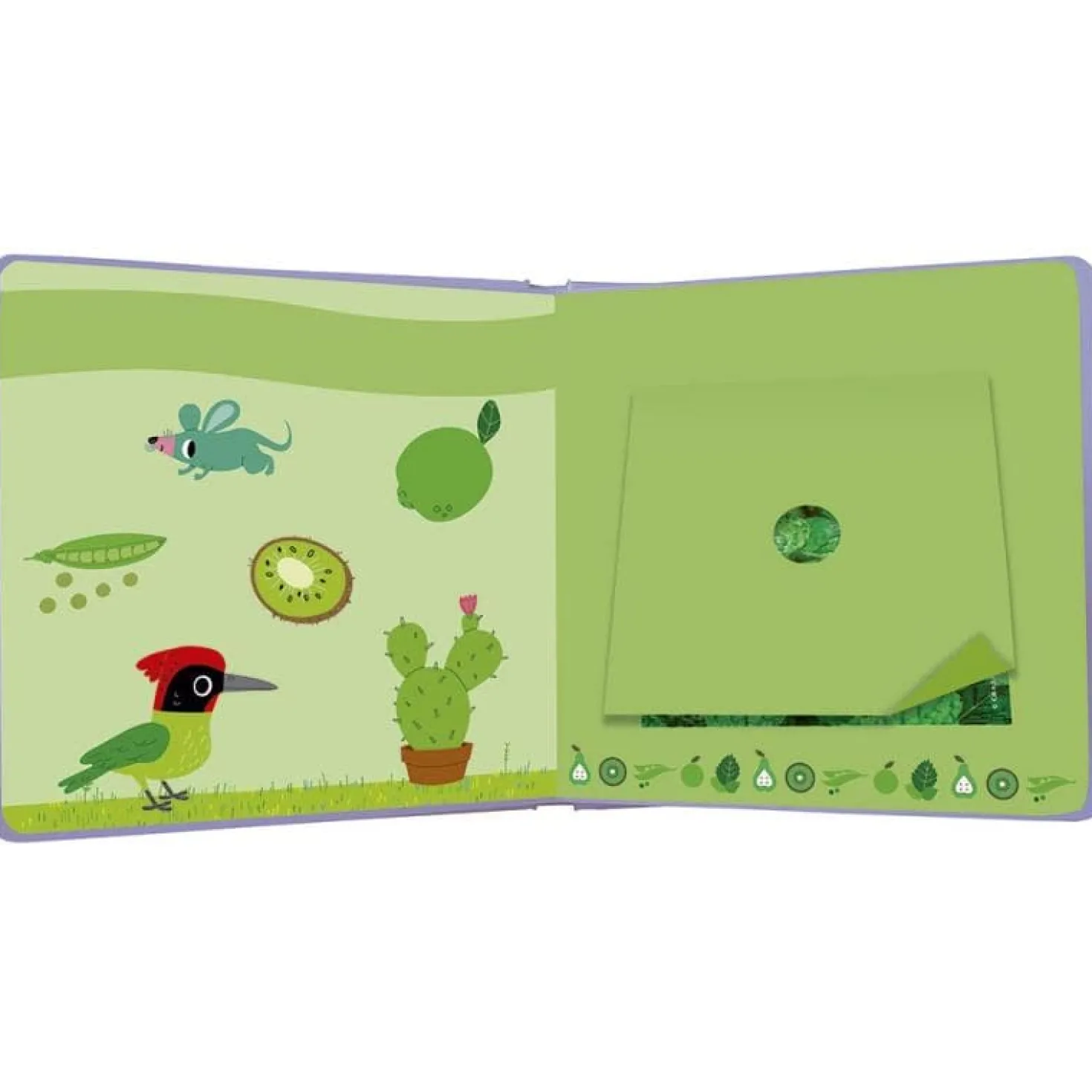 Mi libro de olores y colores · El jardin