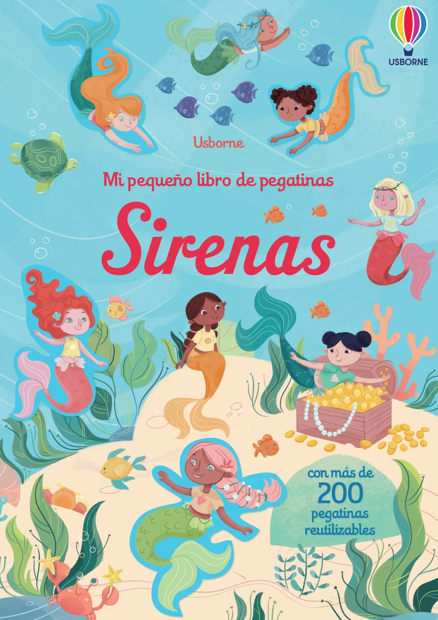 Mi pequeño libro de pegatinas · Sirenas