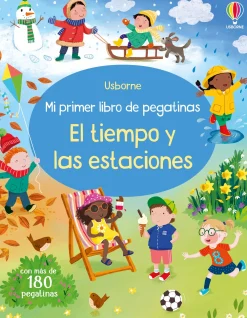 Mi primer libro de pegatinas · El tiempo y las estaciones