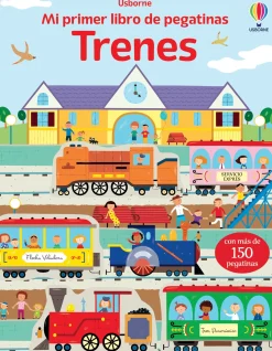 Mi primer libro de pegatinas · Trenes