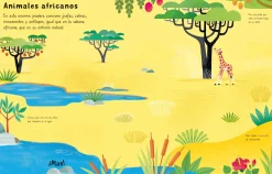 Mi primer libro de pegatinas · Vamos de Safari