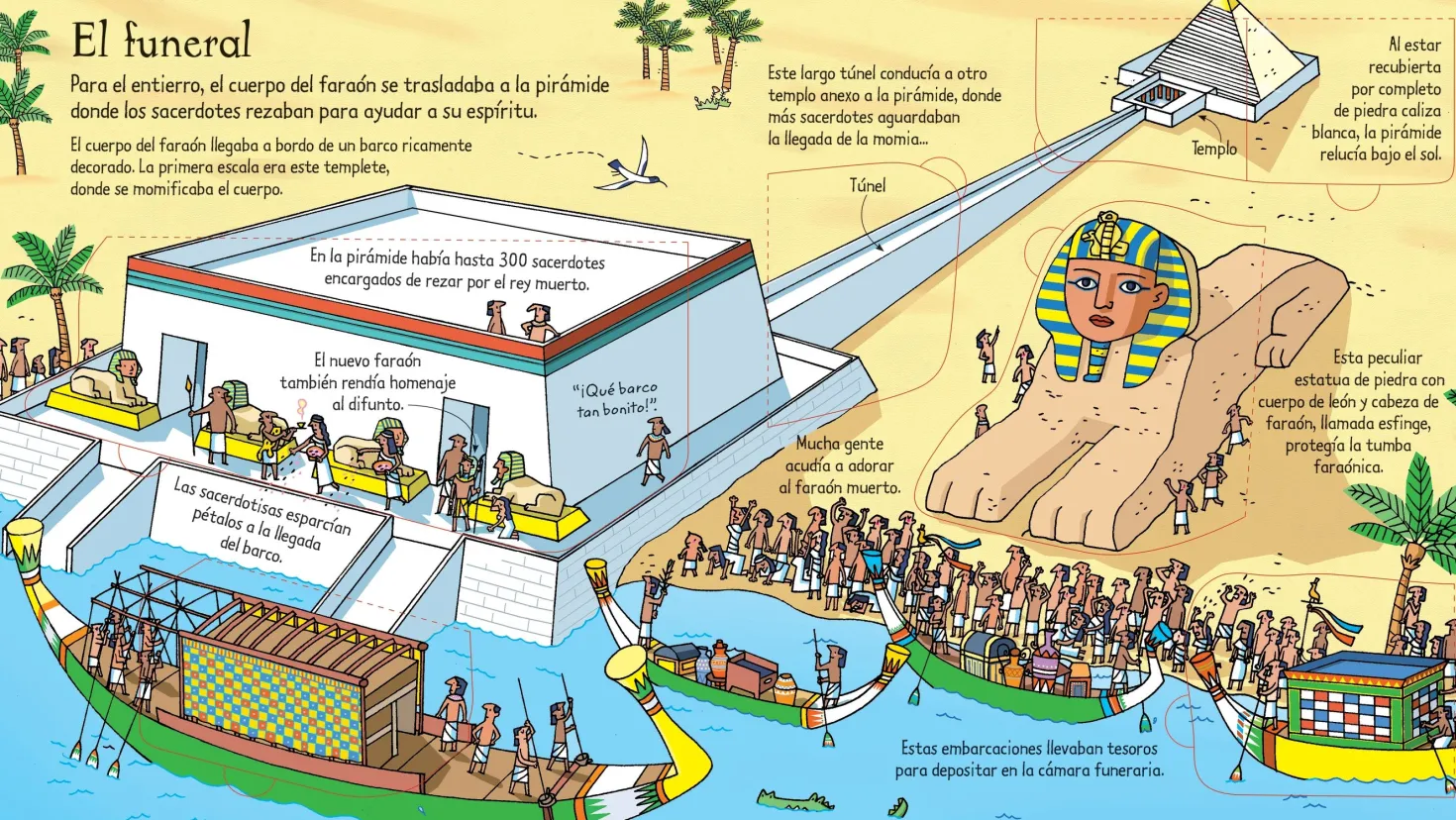 ¡Mira debajo! · Momias y Pirámides