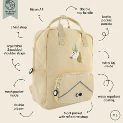 Mochila Grande Unicornio · Trixie