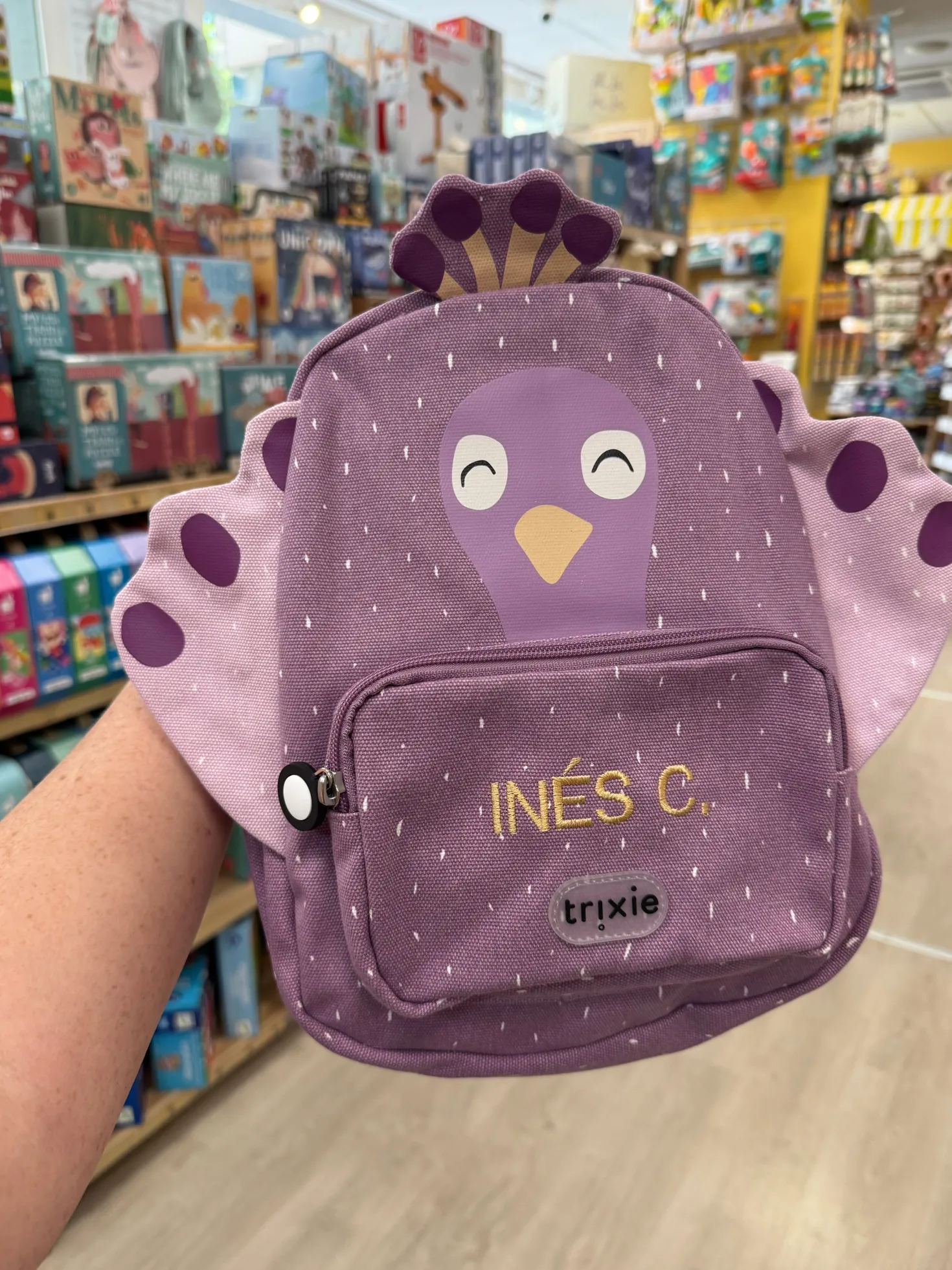 Mochila Mrs. Peacock · Trixie