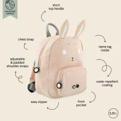 Mochila Pequeña Mrs. Rabbit · Trixie