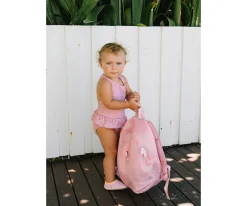 Mochila Playa Infantil Antiarena · Whale Pink