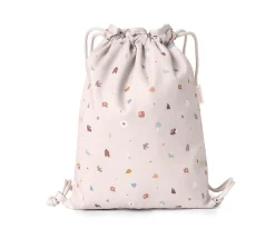 Mochila Saco Tela Geometric Nature