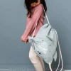 Mochila Saquito de Tela Shark · Trixie