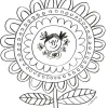 Monstruo de colores. Mandalas