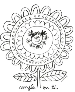 Monstruo de colores. Mandalas