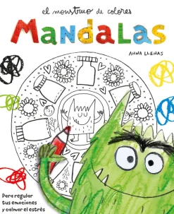 Monstruo de colores. Mandalas