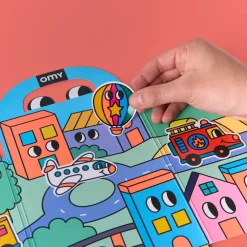 Montessori Vroom con pegatinas reutilizables · Omy