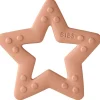 Mordedor BIBS Baby Bitie Estrella Peach