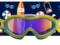 Máscara infantil amarillas con turbante Surf · Fun Water