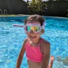 Máscara infantil azul con turbante Perritos · Fun Water