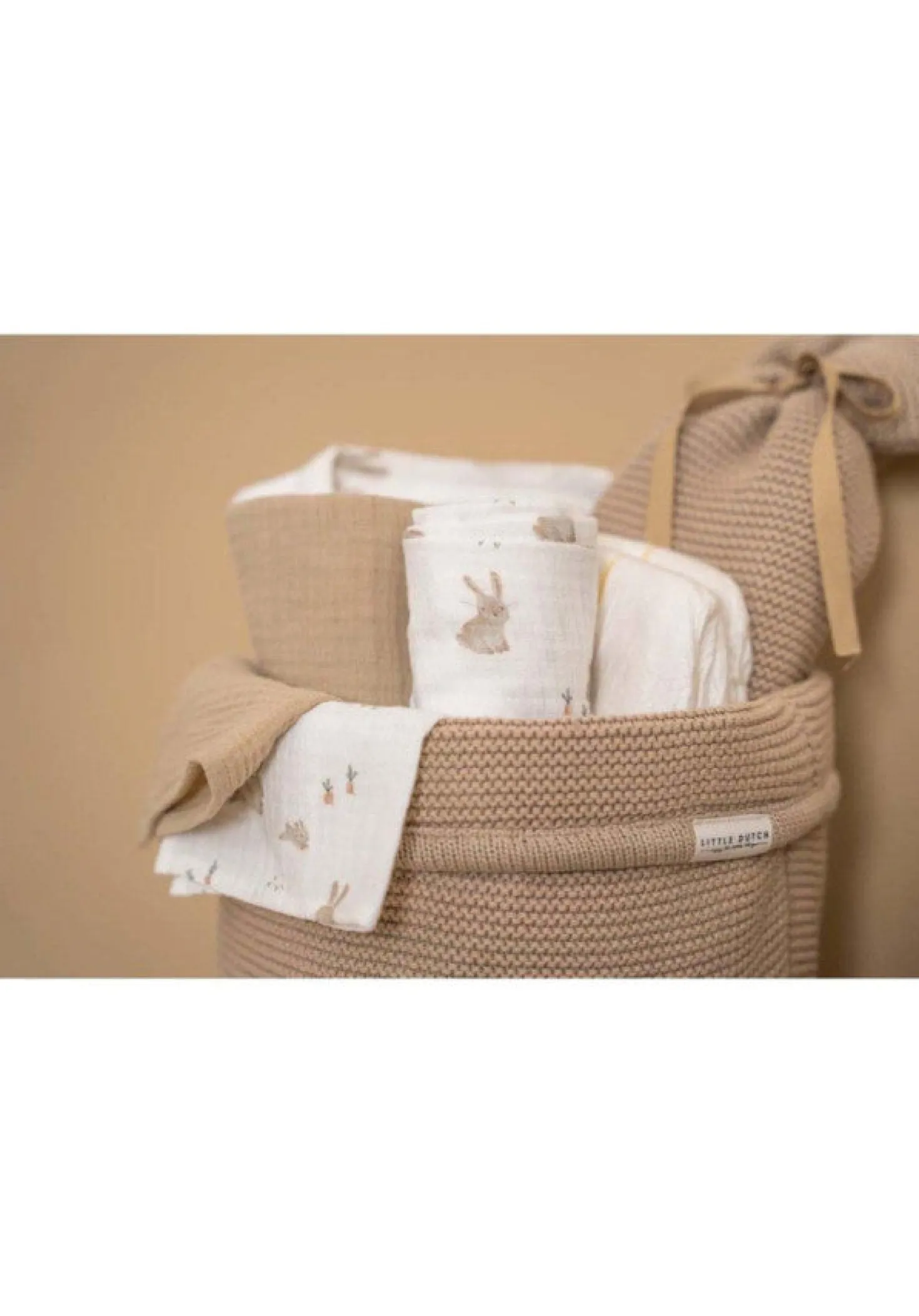 Pack 2 Muselina Algodón Orgánico Baby Bunny 70x70 · Little Dutch