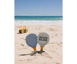 Palas playa neopreno con pelota - Stripes Blues & Beyond