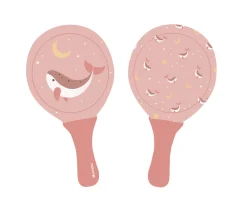Palas playa neopreno con pelota - Whale Pink