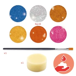 Paleta Maquillaje Efecto Metal · DJECO