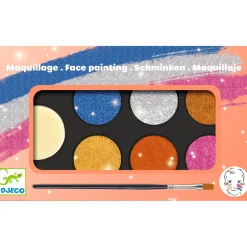 Paleta Maquillaje Efecto Metal · DJECO