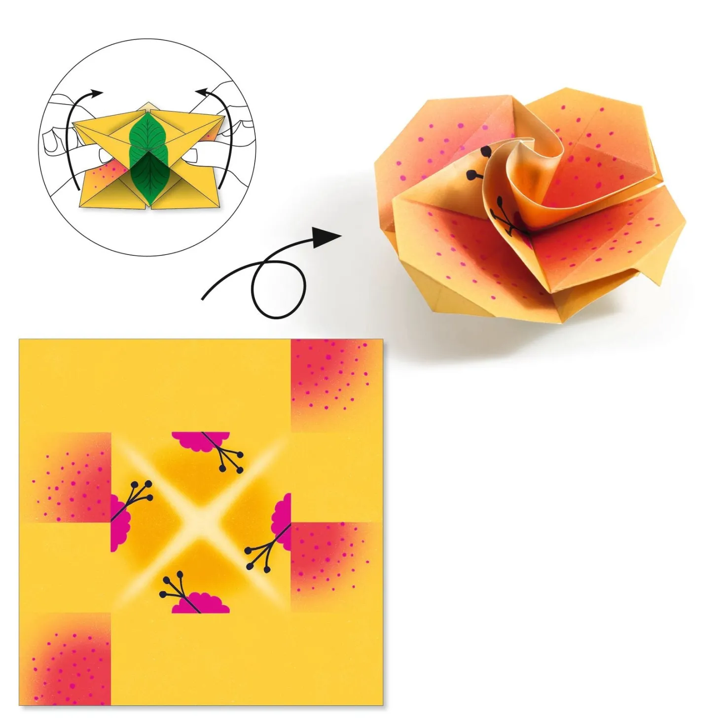 Papiroflexia Origami Trópicos · DJECO