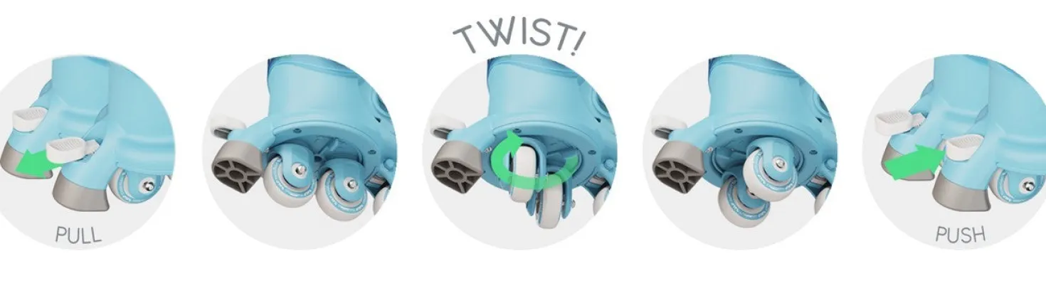 Patines Twista Azul · Yvolution
