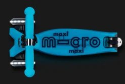 Patinete Maxi Deluxe Glow LED · Azul