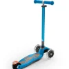 Patinete Maxi Deluxe LED · Azul Caribe