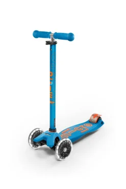 Patinete Maxi Deluxe LED · Azul Caribe