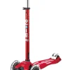 Patinete Maxi Deluxe LED · Rojo