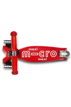 Patinete Maxi Deluxe LED · Rojo