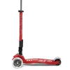 Patinete Maxi Deluxe Plegable LED · Rojo