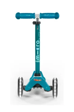 Patinete Mini Deluxe LED · Aqua