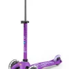Patinete Mini Deluxe LED · Lila