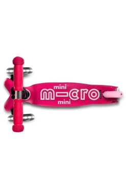 Patinete Mini Deluxe LED · Rosa