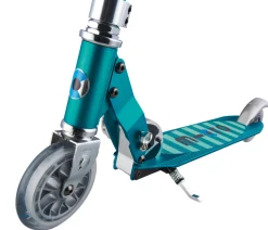 Patinete Sprite LED · Aqua Stripe