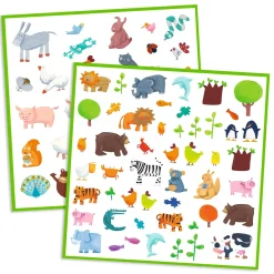 Pegatinas Animales · Djeco