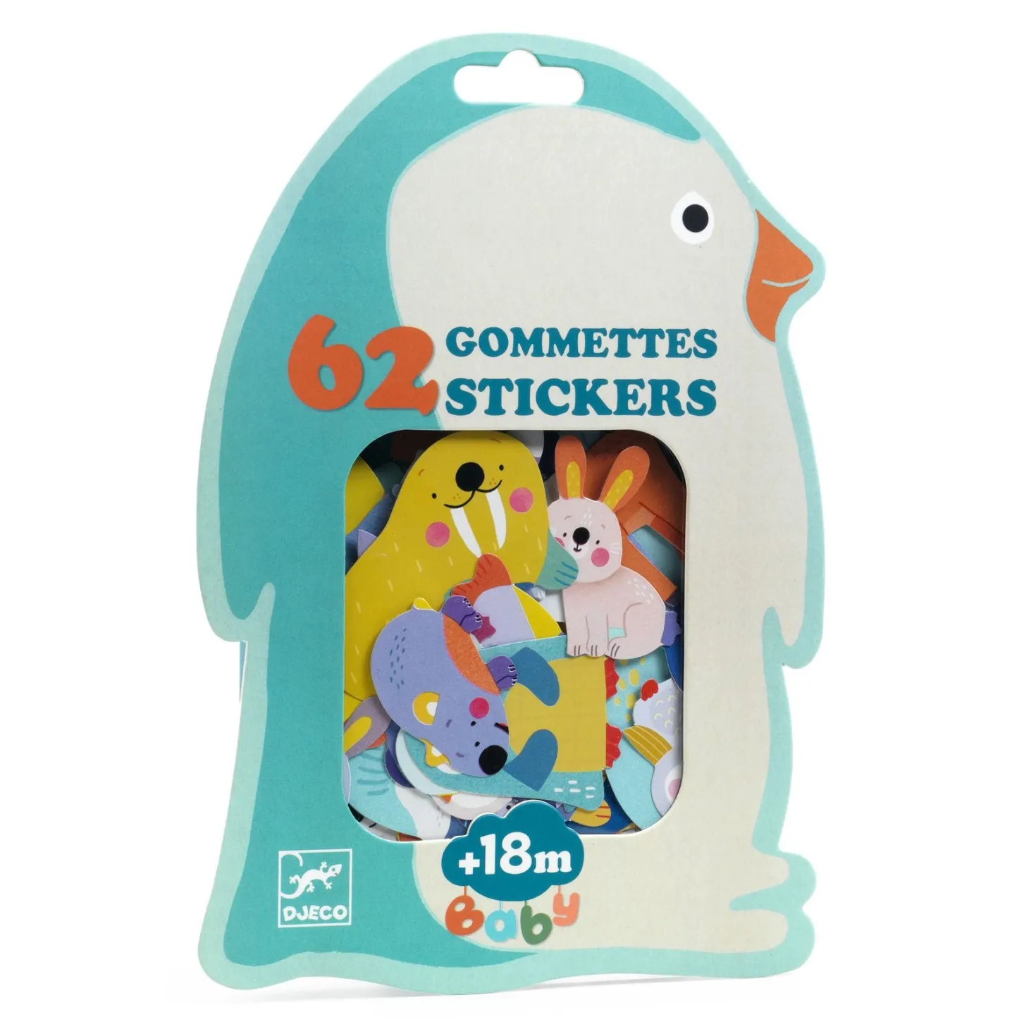 Pegatinas Animales polares · DJECO