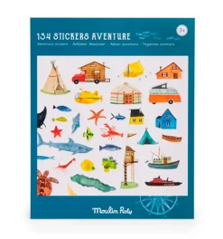 Pegatinas Aventuras · Moulin Roty