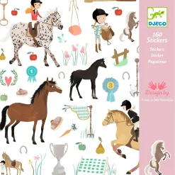 Pegatinas Caballos · Djeco