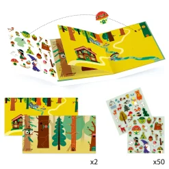 Pegatinas Cuentos El bosque mágico · Djeco