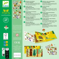 Pegatinas Cuentos El bosque mágico · Djeco