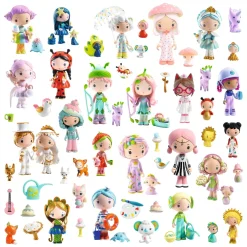 Pegatinas El pequeño mundo de las Tinyly · Djeco