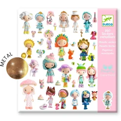Pegatinas El pequeño mundo de las Tinyly · Djeco
