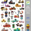 Pegatinas El Universo de los Crazy Motors · Djeco