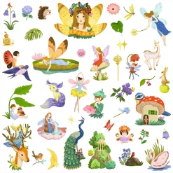 Pegatinas Fantasía · Djeco