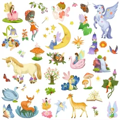 Pegatinas Fantasía · Djeco